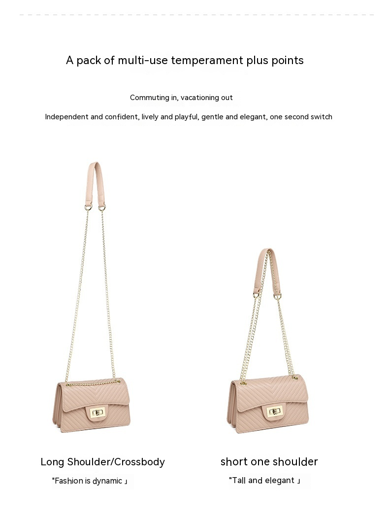 New Best-selling Fashion Trend Casual Solid Color Crossbody Bag for Women's Small Bag, Women's Single Shoulder Bag, Small Square Bag_voghion.com
