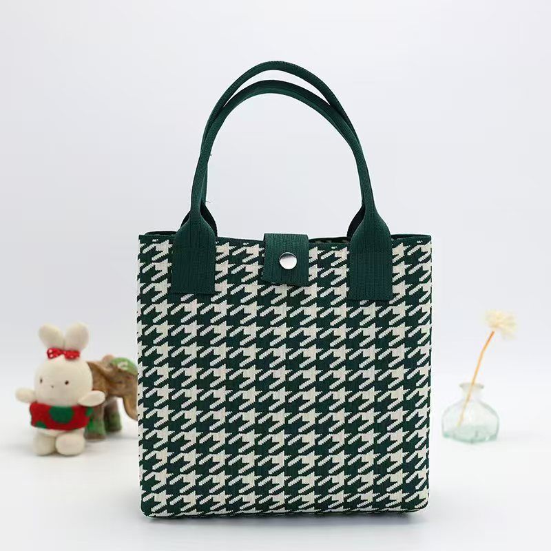 New Large Capacity Shoulder Tote Casual Handbag Versatile Korean Style Trendy Women's Bag_voghion.com