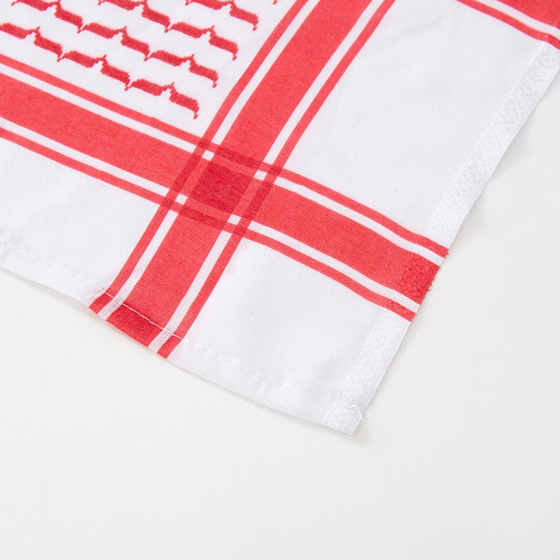 Bekleidung Zubehör Neue männer Arabischen Dubai Saudi männer kopftuch gedruckt schal Nahen Osten Saudi_voghion.com