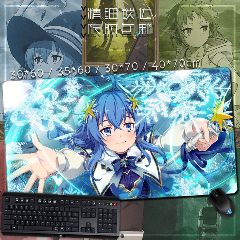 Unbeatable Quality Dereliction Of Duty Shilufei Loqi Xialice Anime Game Derivative Mouse Keyboard Pad Table Mat_voghion.com