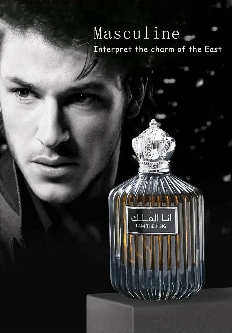 100ml High Quality Original Mens Perfume Dubai Prince Cologne Long Lasting Perfume Light Fragrance Fresh Desert Fragrance Arabia_voghion.com