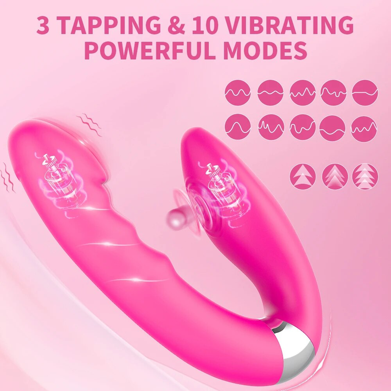 Vibratore del vibratore per le donne che toccano la fica Massaggiatore del clitoride G. Stimolazione del punto Vibrazione Giocattoli del sesso femminile_voghion.com