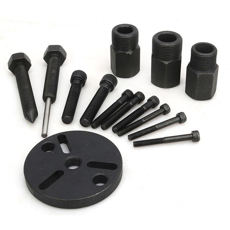Bilverktøy AC Clutch Demonteringssett Bil Klimaanlegg Kompressor Lager Hurtigavtrekkersett Legering_voghion.com