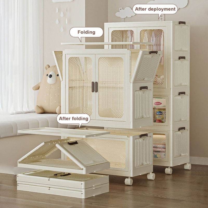 Clothes 10 Rod Doors For Magnetic Hangers Organizer With Hanging Portable B Wardrobe Storage Cubes Dresser 4 Closet Clothes Pcs_voghion.com