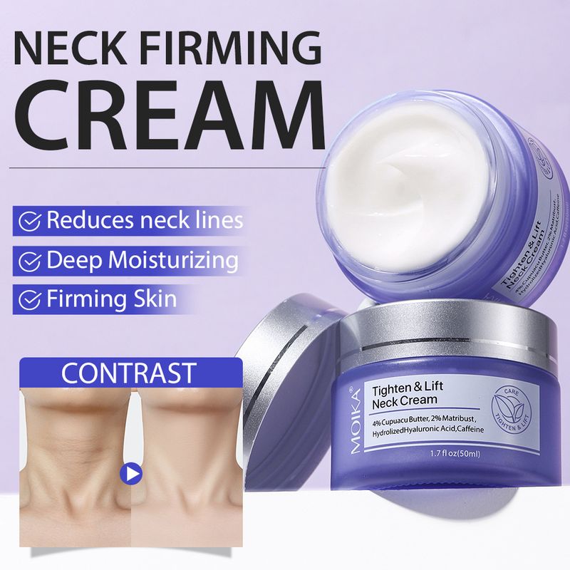 Neck Firming Cream Reduces Fine Lines And Brightens The Neck. Moisturizing Cream_voghion.com