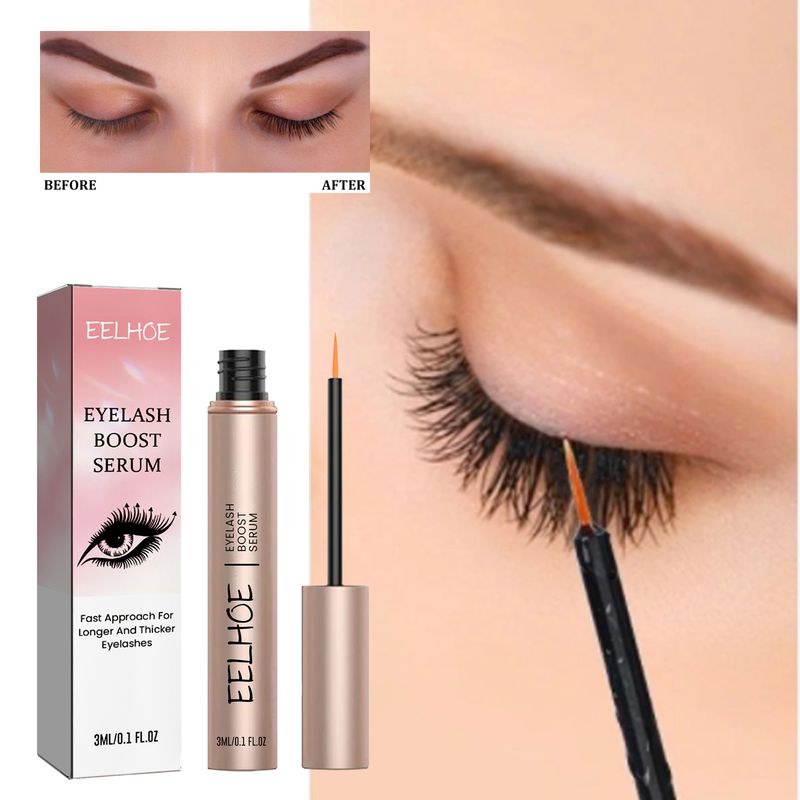 EELHOE Boost Serum Liquid Eyelash Μαύρη, Μακρά, Απαλή, Φυσική και Πυκνή_voghion.com
