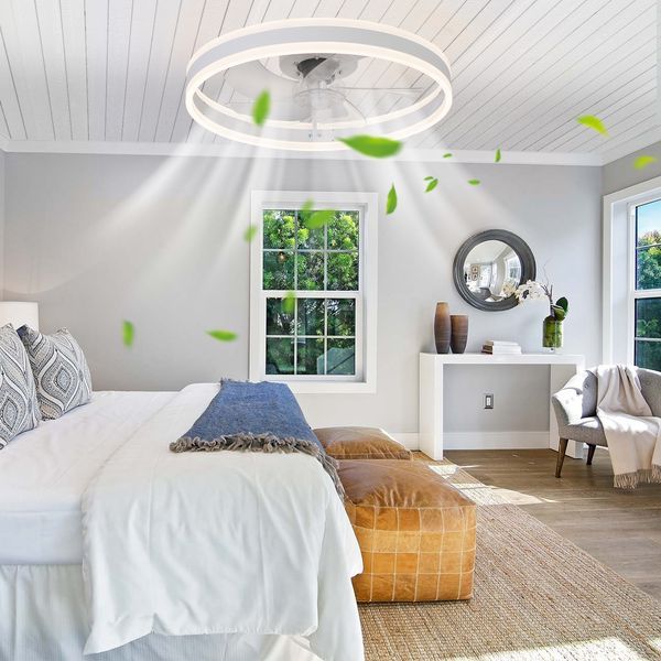 Ceiling Fan With Lights Dimmable LED_voghion.com