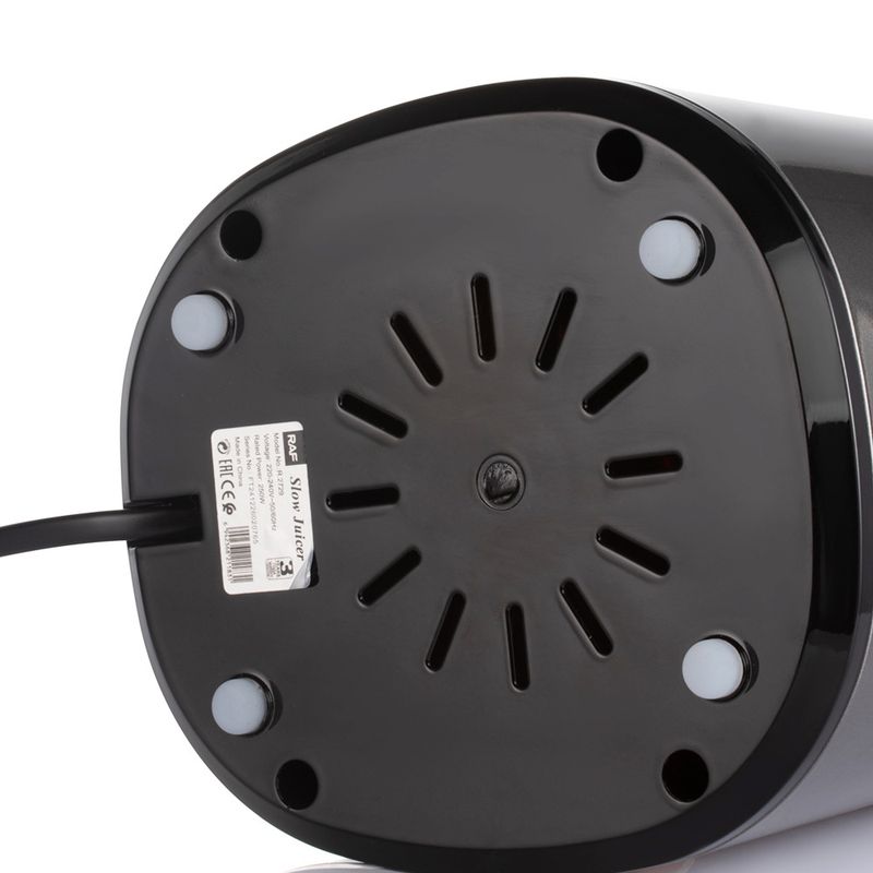 Estrattore di succo RAF standard UE per uso domestico, separatore di succo e polpa di grosso calibro completamente automatico, facile da pulire_voghion.com