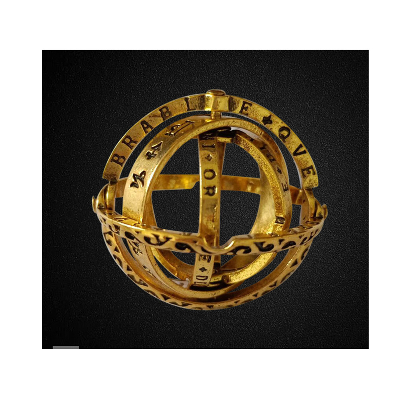 Gorąco sprzedający się modny nowy astronomiczny złoty niemiecki minimalistyczny pierścień z 16 wieku | Nieblaknąca biżuteria_voghion.com