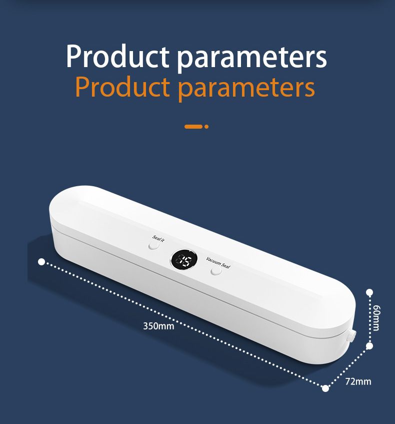 Kitchen Vacuum Sealer Household Small Food Preservation Storage Machine Fully Automatic_voghion.com