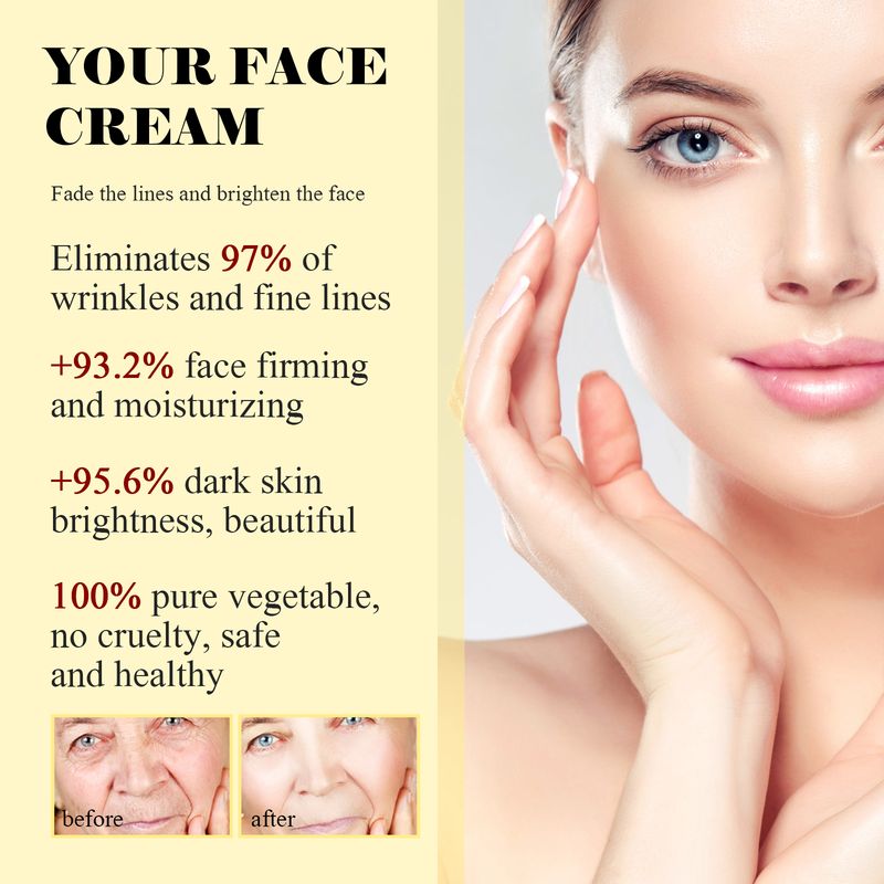 EELHOE Deep Anti-Wrinkle Cream Anti-Aging, Lightening Spots And Fine Lines, Firming And Brightening Skin Moisturizing Cream_voghion.com