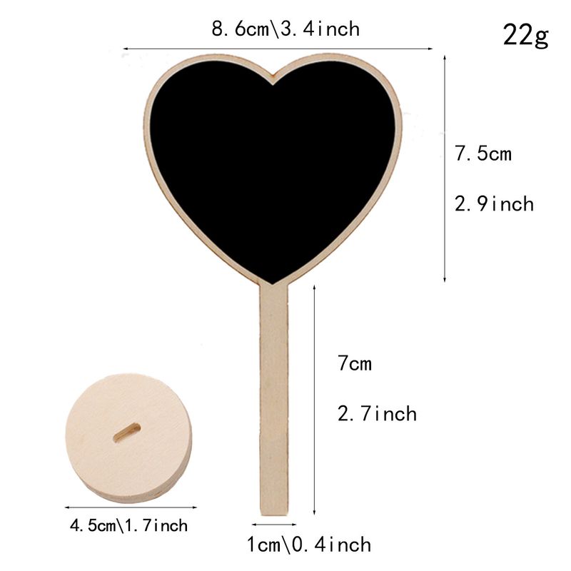 Factory Gift Creative Small Blackboard Wedding Gift Home Decoration Crafts Ornaments Wooden Blackboard Bar Ornaments_voghion.com