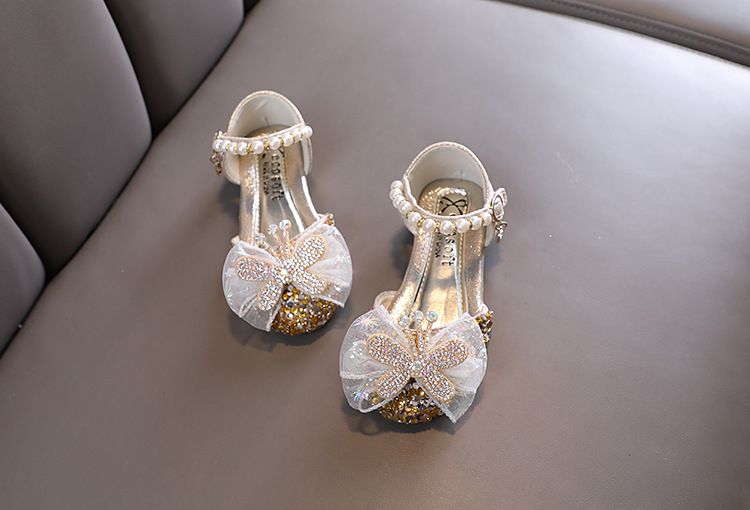 Neu Dame Baby Mädchen Mädchen Prinzessin Diamant Einzelnen Schuh Schuhe Dance_voghion.com