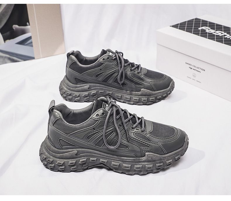 Sicherheits-Sneakers für Herren im Sommer aus atmungsaktivem Mesh im koreanischen Stil, trendige, vielseitige, rutschfeste Laufschuhe für Papa_voghion.com
