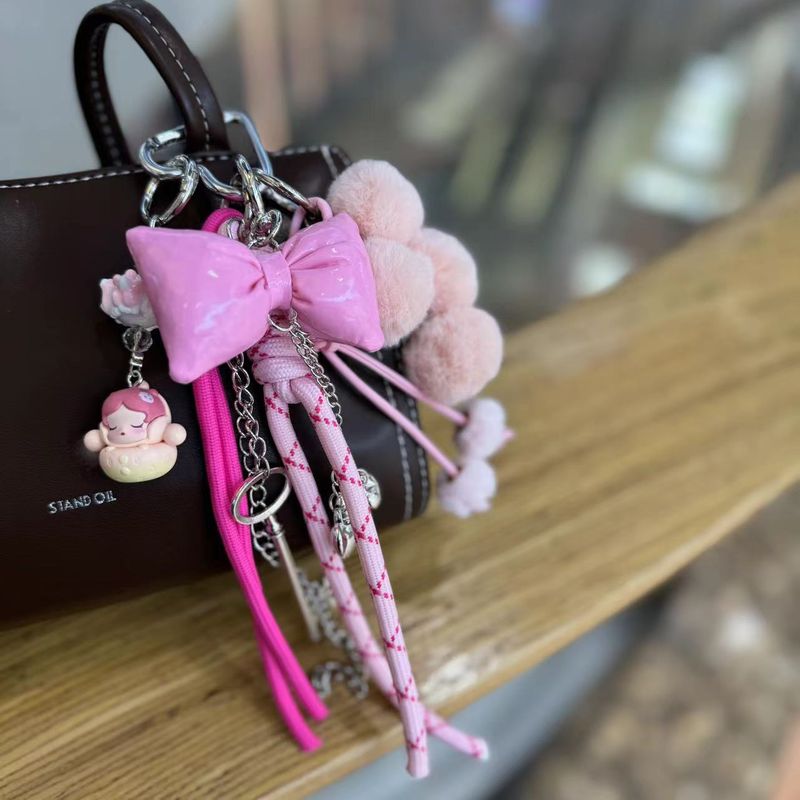 Bag Charms Plush Bag Pendant Cute Doll Pendant High Value Keychain Accessories_voghion.com