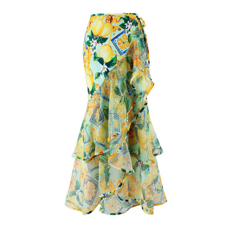Maillot de bain style jupe pour femme_voghion.com