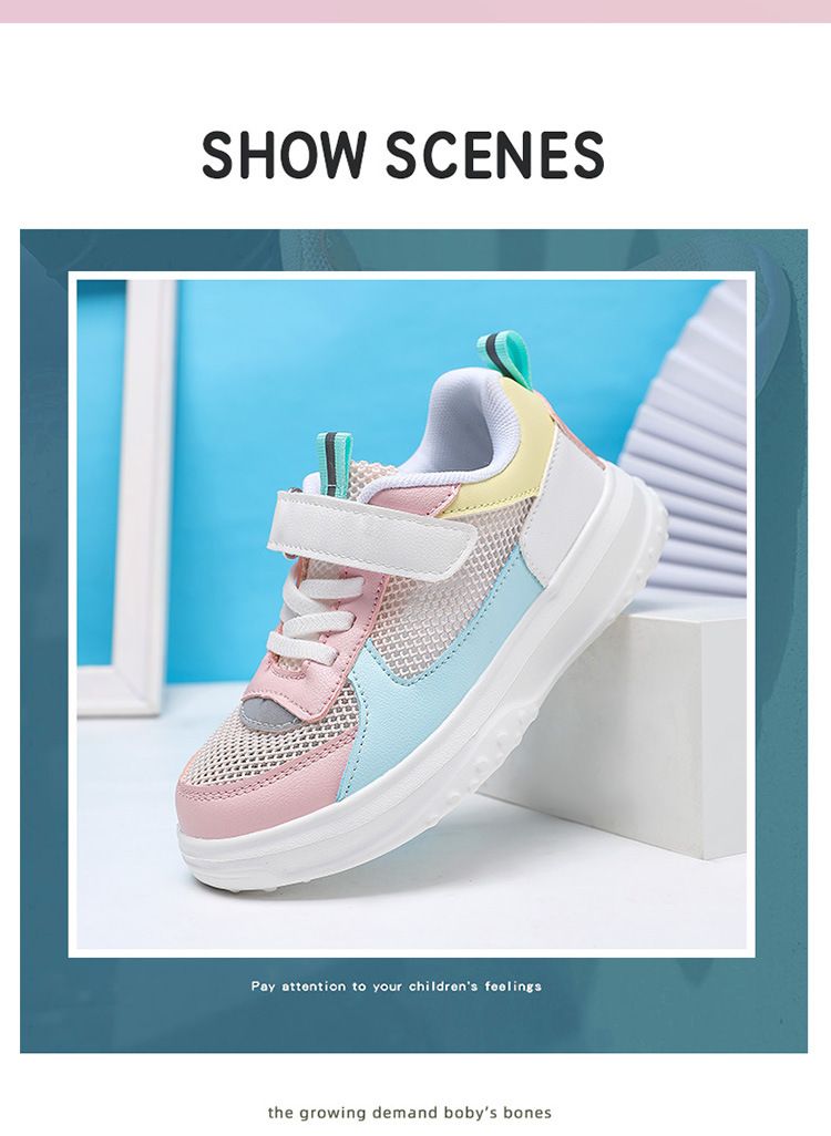 Scarpe per bambini Scarpe per bambini sneakers basse per bambini scarpe bianche per studenti primaverili scarpe sportive bianche per ragazzi e ragazze traspiranti con suola morbida_voghion.com
