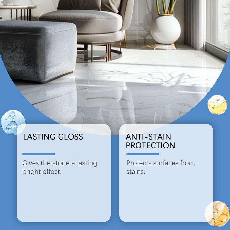Jakehoe Stone Gloss Crystal Plating Agent Kitchen Quartz Tile Countertop Scratch Cleaning Stain Brightener_voghion.com