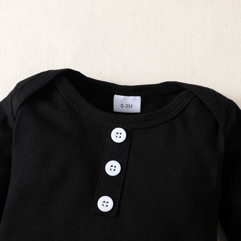 Kid's Clothing Baby Suits Spring And Autumn Cotton Long Sleeved Tight Romper With Leopard Print Pants_voghion.com