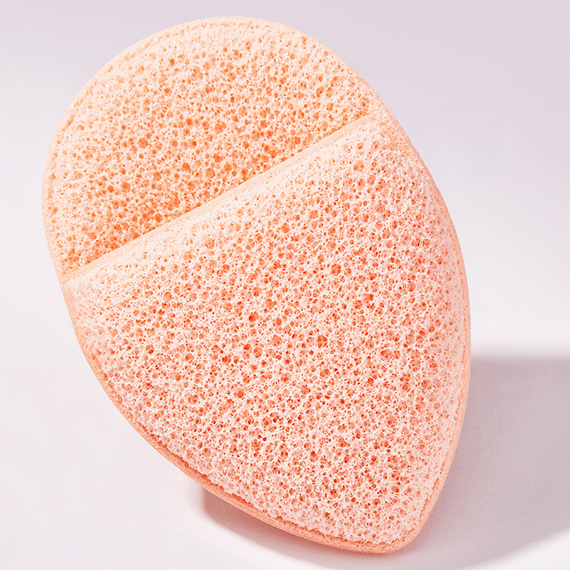Feuchtigkeitsspendender Reinigungsschwamm. Weiches, wassertropfenförmiges Design, Gesichtswaschschlamm, Masque Puff für müheloses Entfernen von Make-up_voghion.com