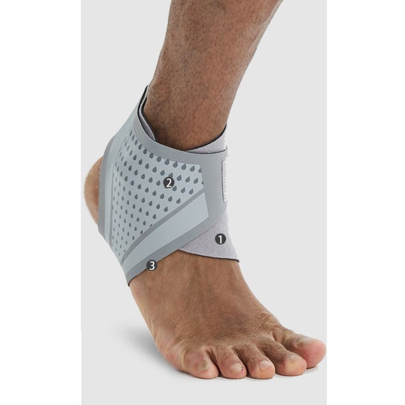 Sportbeschermer lichtgewicht compressie heren basketbal fitness hardlopen ademend gewricht vaste enkel pols cover_voghion.com