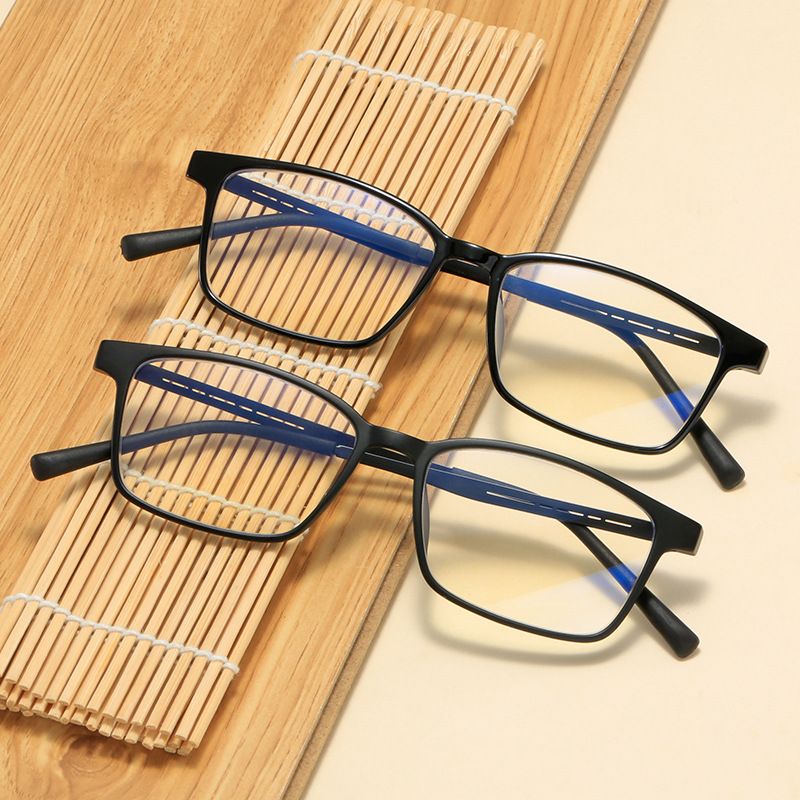Mode Neue Stil Ultraleicht Männer Lesebrille Unisex Mode Titan Business Brillen Blau Licht Blockieren Rezept_voghion.com