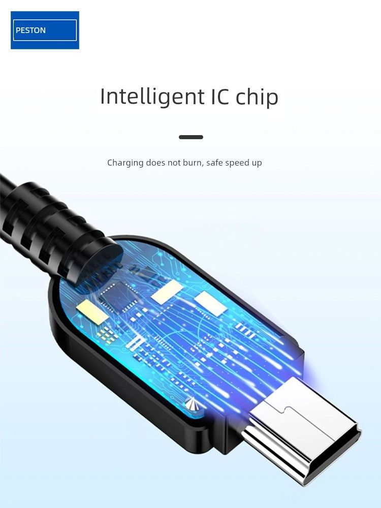 Unbeatable Quality Extension Male To Female MP3 5P Trapezoidal T-Shaped Plug Charging Mini USB Data Cable Manufacturer_voghion.com