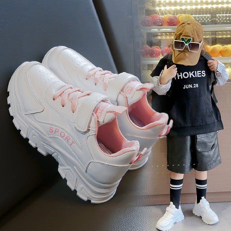 Scarpe da ginnastica viola per bambini, nuove scarpe da ginnastica per bambini autunno e primavera 2024 per ragazze e ragazzi_voghion.com