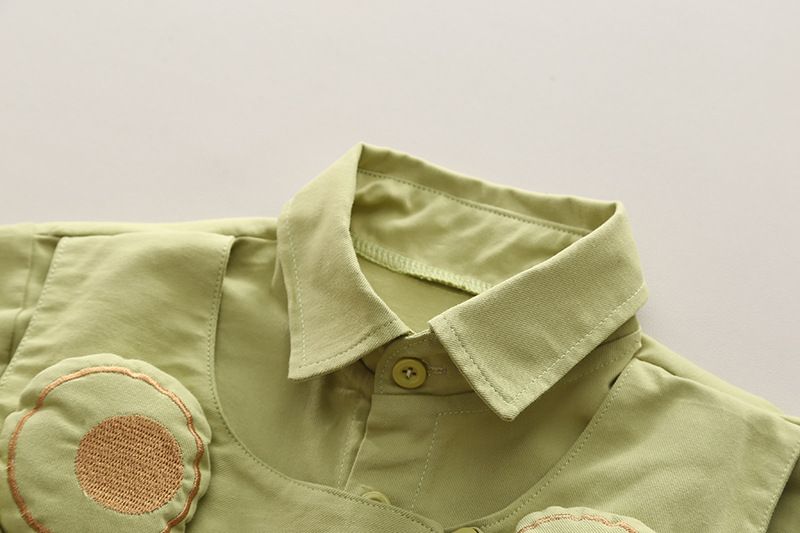 Bērnu apģērbs, garš, slaids multfilmu krekls, zēnu ikdienas uzvalks, pavasara/rudens maza un vidēja izmēra bērnu apģērbs._voghion.com