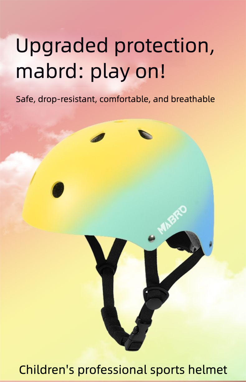 MABRO Skateboard Rollschuhfahren Radfahren Kinder Erwachsene Jungen Mädchen Professionelle Sport Schutzausrüstung Sicherheitshelm_voghion.com