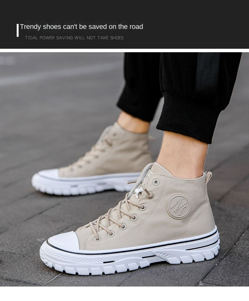 Männer Leinwand 2024 Neue Turnschuhe fr Männer Casual Atmungsaktive Platfrm Shes Männlich Hohe Tp Fashin Espadrilles Tenis_voghion.com
