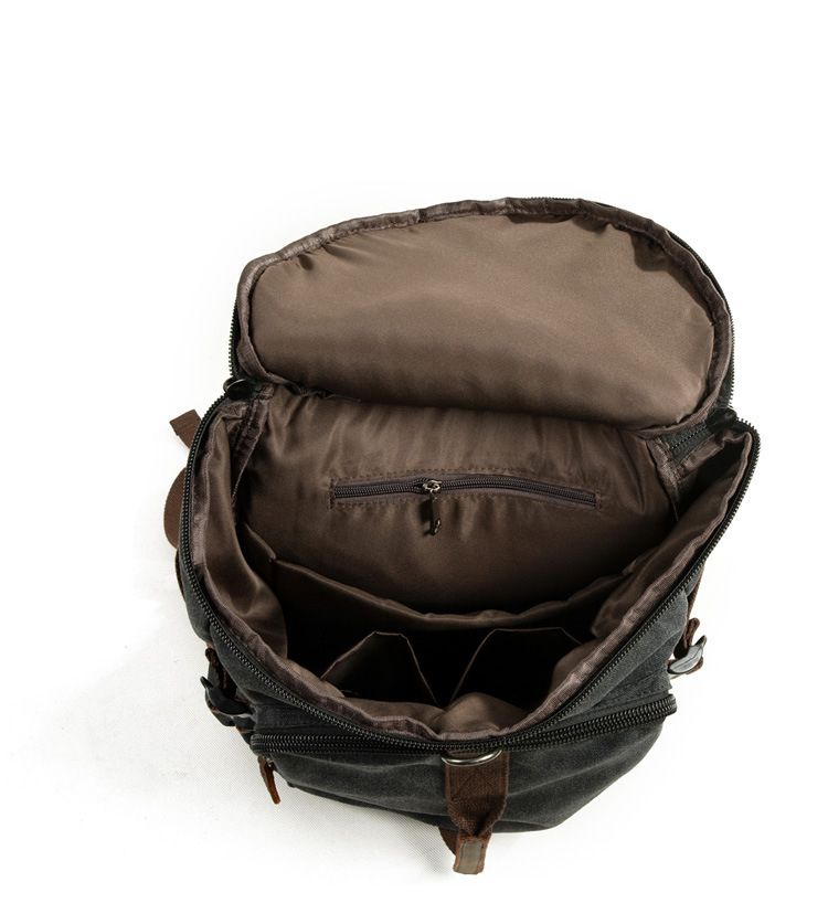 Reisetasche Herren-Rucksack, große Kapazität, lässige Canvas-Tasche für Männer und Frauen, Schulter- und Umhängetasche_voghion.com