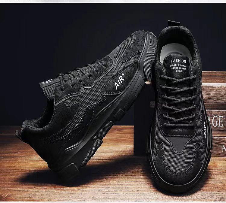Scarpe da corsa da uomo Scarpe da basket Scarpe da passeggio Sneakers Scarpe da ginnastica in tela con assorbimento degli urti_voghion.com