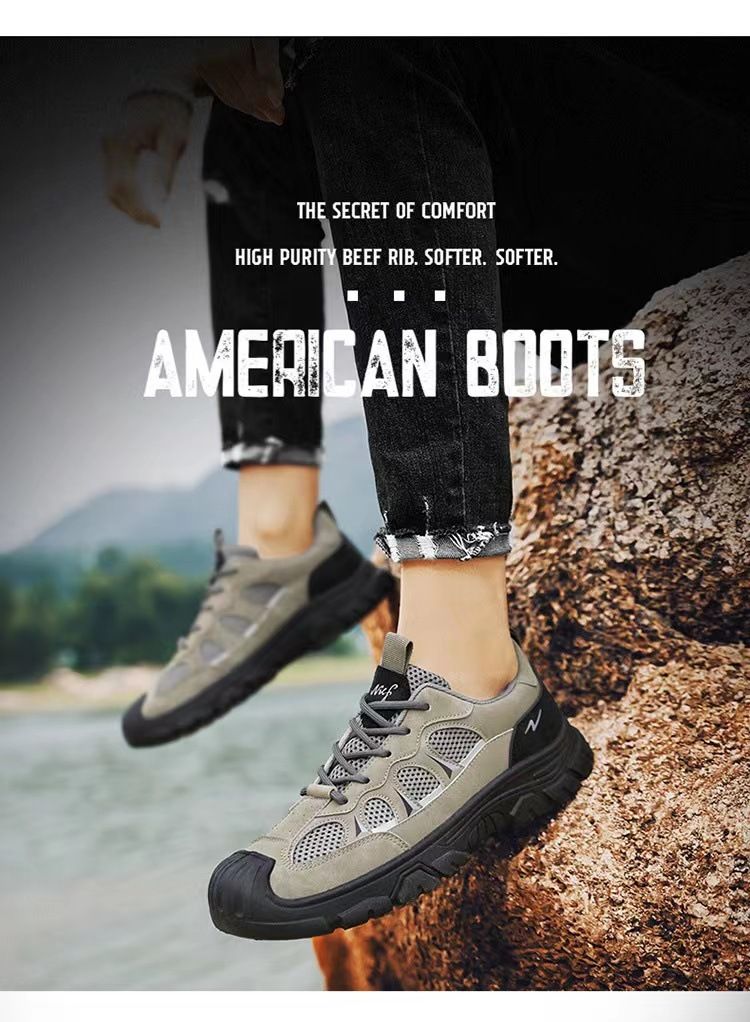 Weiche Sohle für Männer 2025 Neue rutschfeste, verschleißfeste, atmungsaktive Outdoor-Wandersport-Herrenschuhe_voghion.com