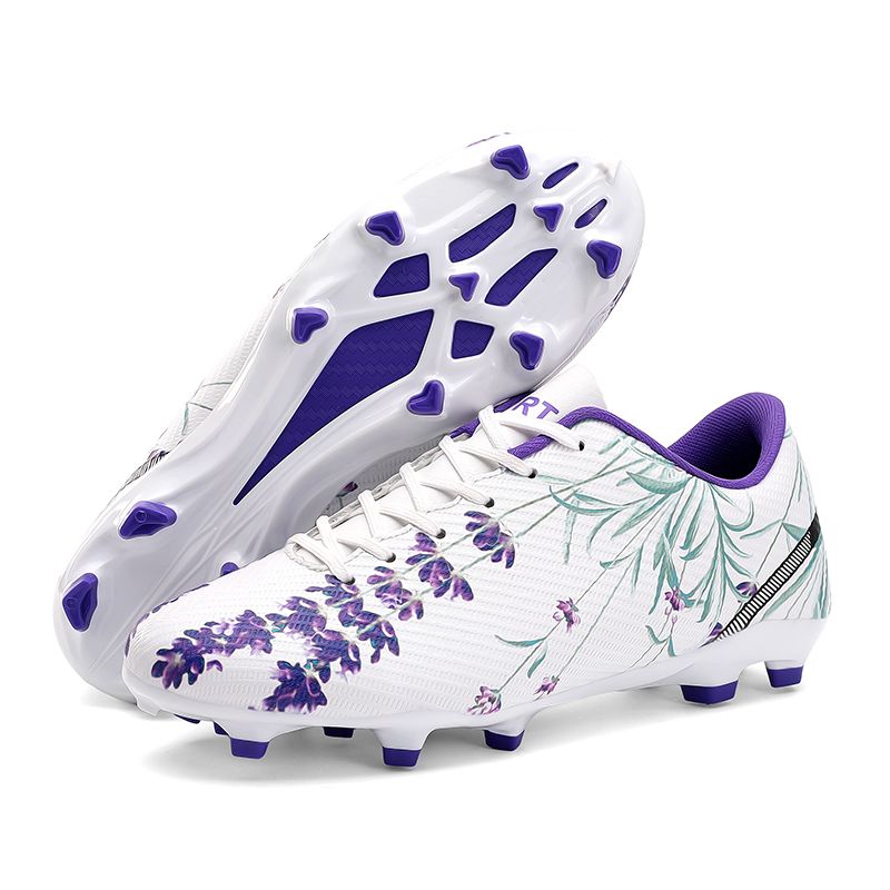 Jugend-Fußballschuhe mit langen, gebrochenen Spikes_voghion.com