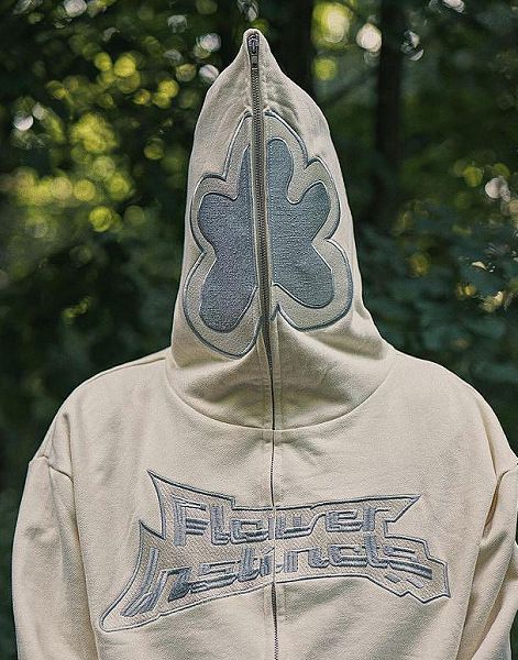 Neu Full-Zip Hoodie Strickjacke Harajuku Gothic Sweatshirt_voghion.com