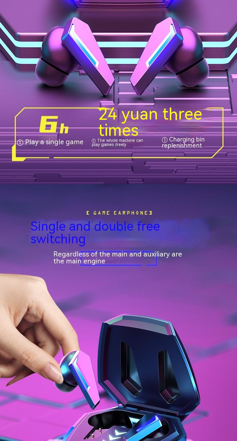 Novo modelo privado M10TWS Mini fones de ouvido sem fio Bluetooth com redução de ruído para jogos de eSports_voghion.com