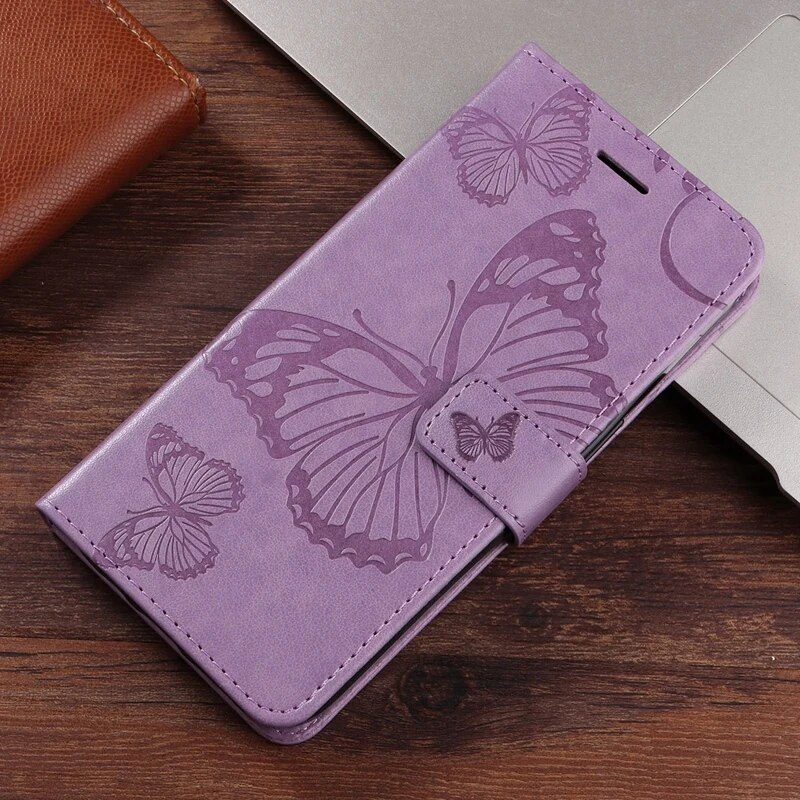 Book Wallet Case for Motorola moto G22 G52 G31 G51 G10 G30 E30 Edge 30 20 Lite Luxury Embossing Butterfly PU Leather Fli_voghion.com