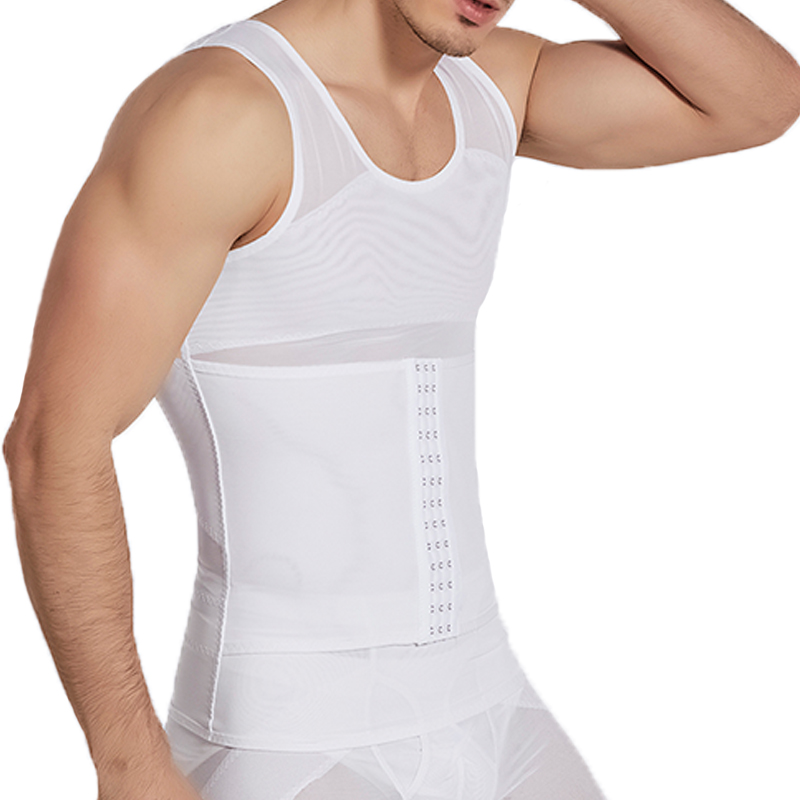Body Shaper Heren Compressie Vest Buik Shapewear Buik Afslanken Schede Gynaecomastie Shapers Korset Taille Tr S_voghion.com