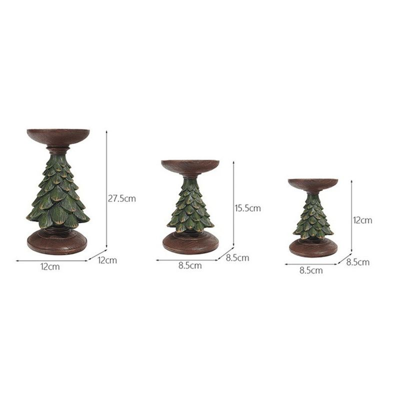 New Tree Holder Home Restaurant Counter Desktop Atmosphere Christmas Decoration Candle Ornament_voghion.com