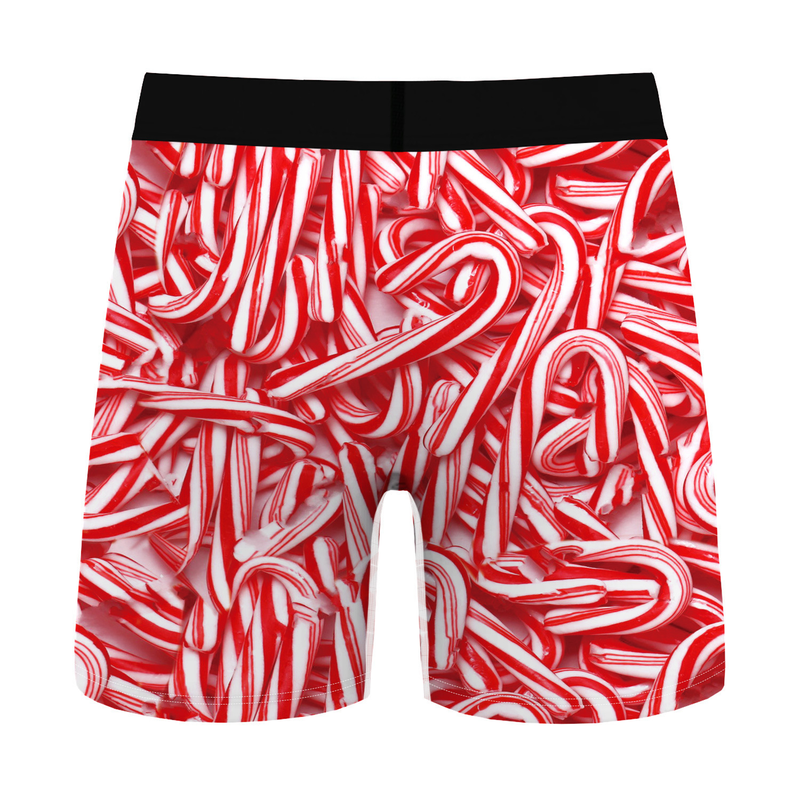 Paresseux de Noël, impression numérique 3D, sous-vêtements confortables pour hommes, pantalons à coins plats en Polyester respirant_voghion.com