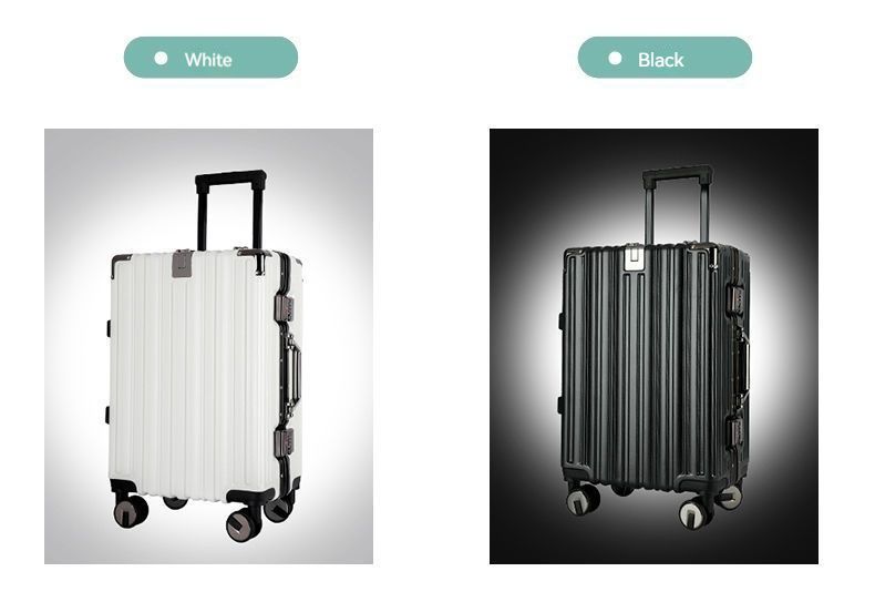 Bagaglio grande capacità grande password box ruota universale 26 viaggio box nuovo 24 telaio in alluminio trolley box femmina_voghion.com