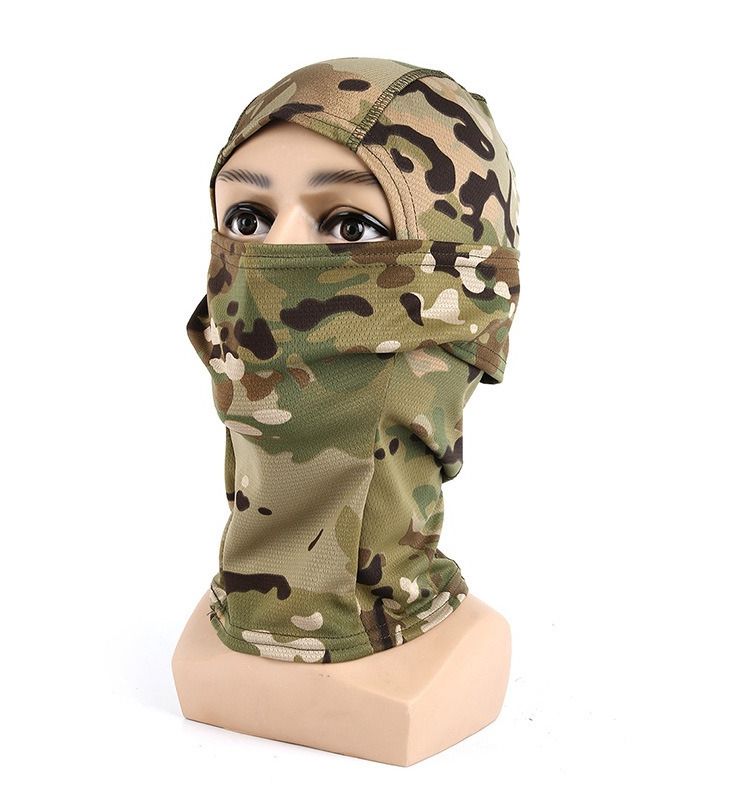 Taktische Kopfbedeckung mit Python-Tarnmuster, Fahrradschutzmaske, schnelltrocknend, Sonnenschutz, Outdoor-Kopftuch, Schal_voghion.com