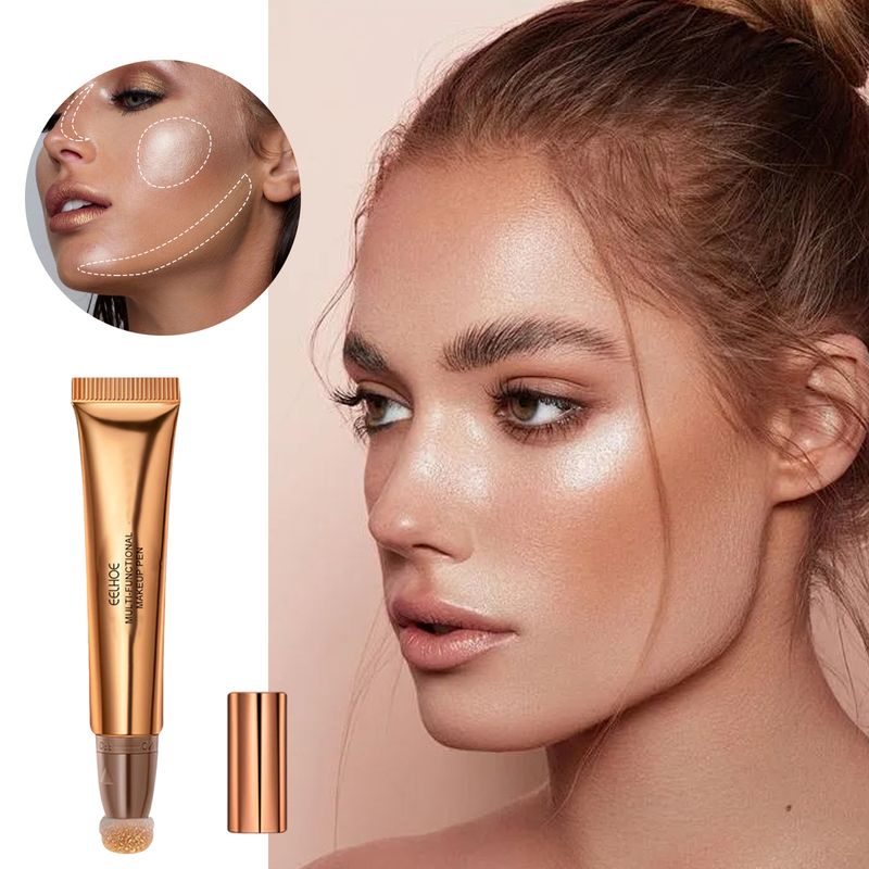 EELHOE Multifunktionaler Make-up-Stift, leichter Textmarker, natürlicher flüssiger Konturstift_voghion.com
