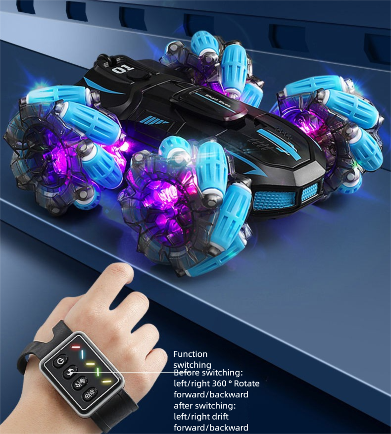 Remote Control Car Gesture Sensing 4WD High-Speed Off-Road Drift Stunt Wireless Racing Transforming Toy For Boys_voghion.com