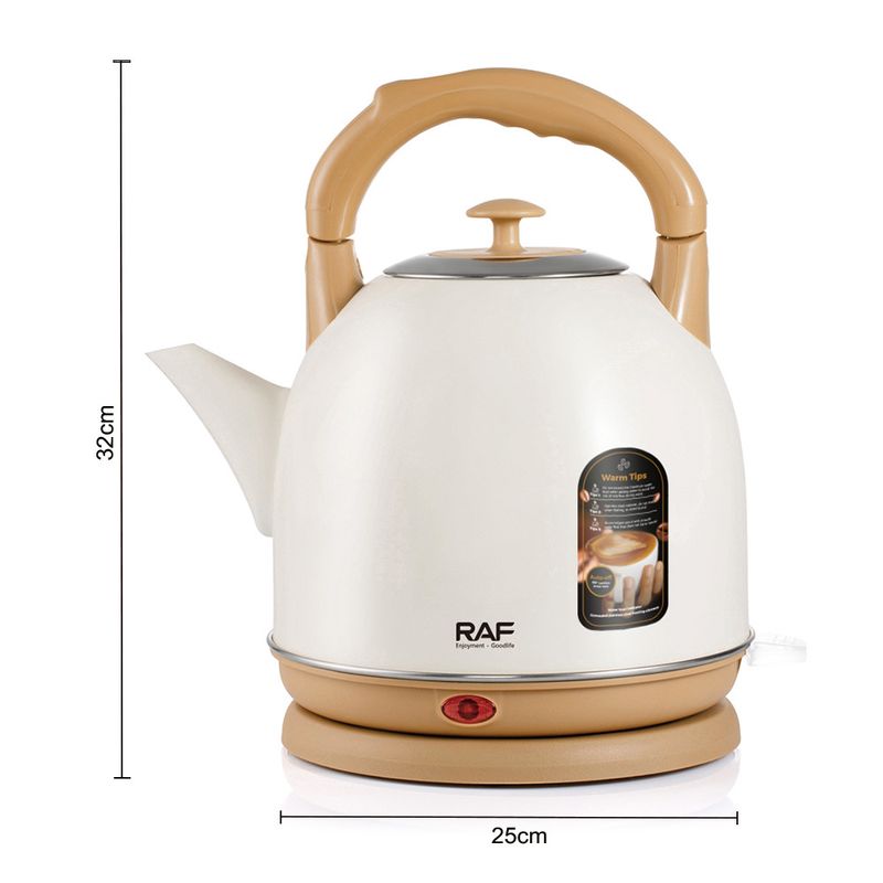 RAF EU-Standard-Haushaltswasserkocher, 4,0 l, automatische Abschaltung, isoliert, kochend_voghion.com