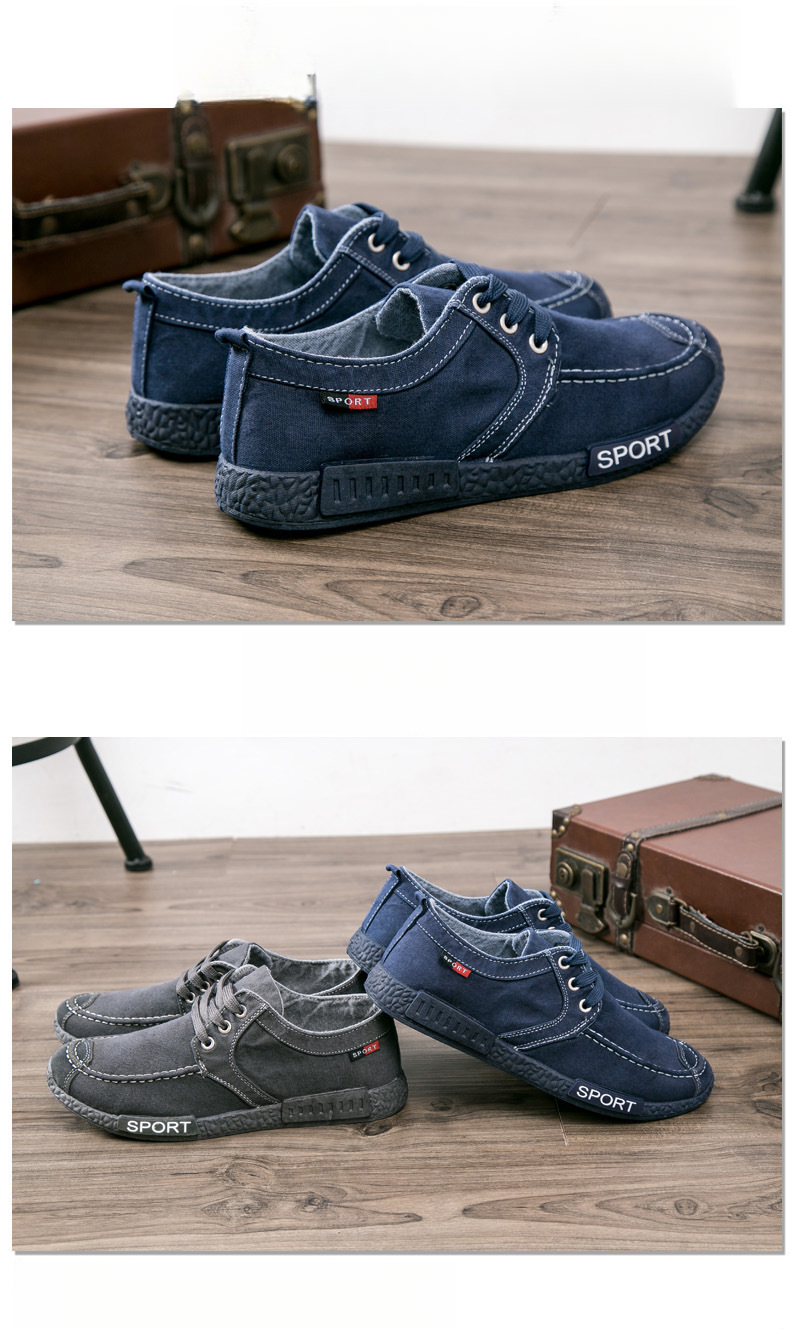 2025 Spring New Canvas Shoes Cloth Casual Sports Work Men's Shoes Casual Daily Wear Comfortable And Lightweight_voghion.com