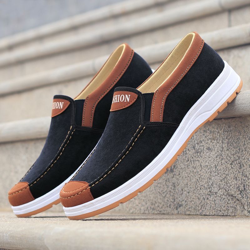 Klassische, lässige Herrenschuhe aus Leder, Slip-On-Loafer für Herren, Business-Mokassins, Büroschuhe für Herren, Arbeitsschuhe, trendige Autofahrerschuhe
_voghion.com
