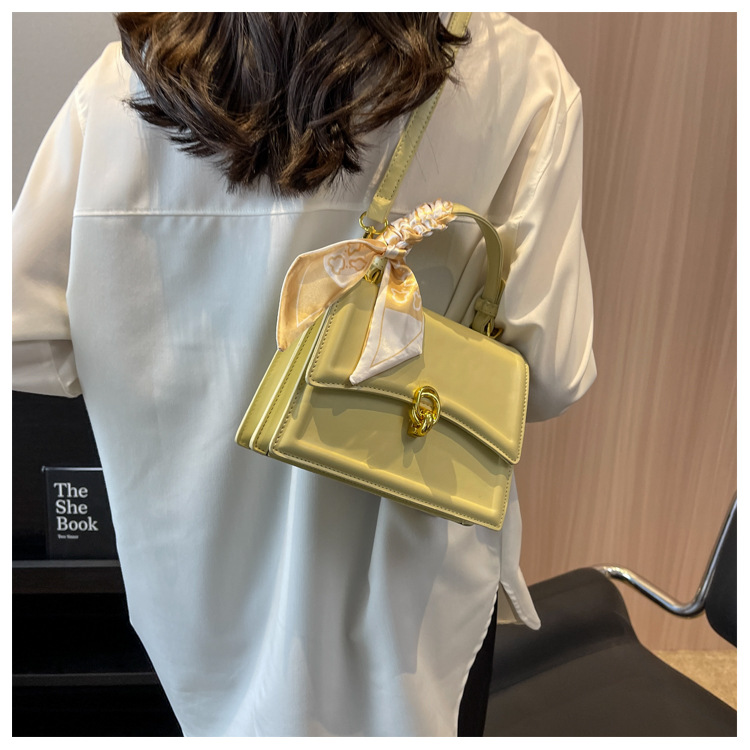 This Year's New Popular Women's Crossbody Texture, Hand-held, Stylish, Simple, Single Shoulder, Small Square Bags,_voghion.com