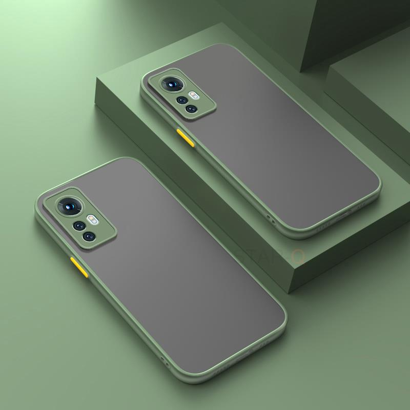 Xiaomi12 T 12lite Matt genomskinligt hårt fodral för Xiaomi Mi 12 Lite 12T Pro 11 11T 11lite 5g Ne Stötsäkert skal Xiomi Mi12 12s_voghion.com